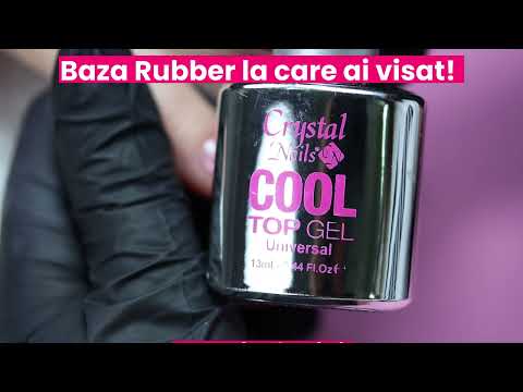 Compact Rubber Base Gel - Cover Pink - Crystal Nails