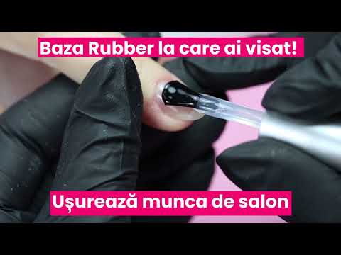 Compact Rubber Base Gel - Clear - Crystal Nails