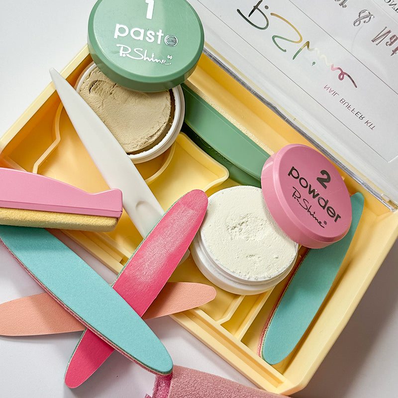 Kit Manichiură Japoneză PRO P.Shine - Crystal Nails