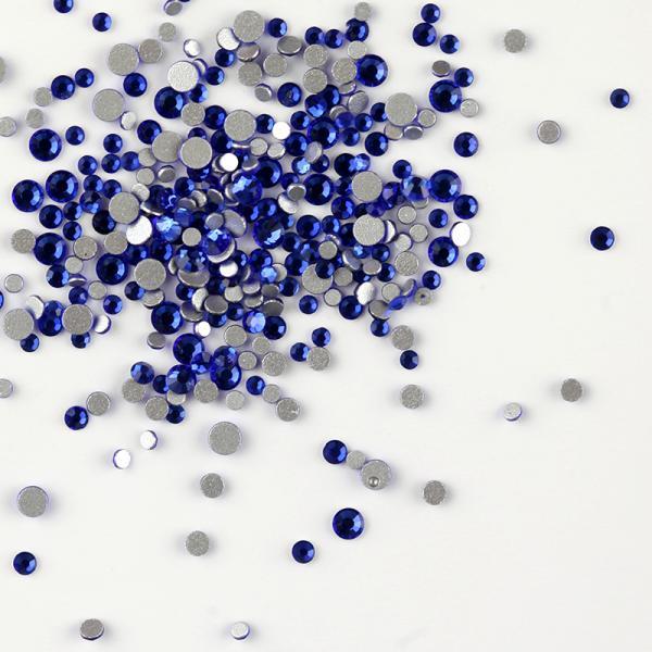 Rhinestone (100pcs) - Electric blue SS8 - BrillBird