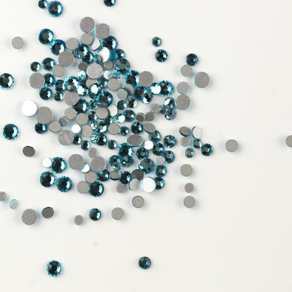 Rhinestone (100pcs) - Turquoise SS3 - BrillBird