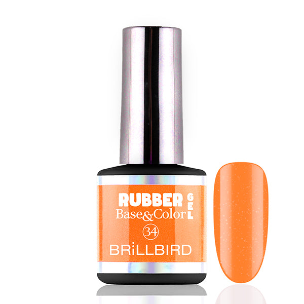 Rubber Base & Color - 34 - 8ml - BrillBird