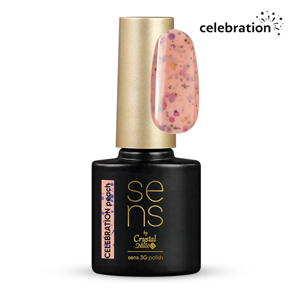 Sens 3G Polish  - Celebration peach - 4ml – Crystal Nails