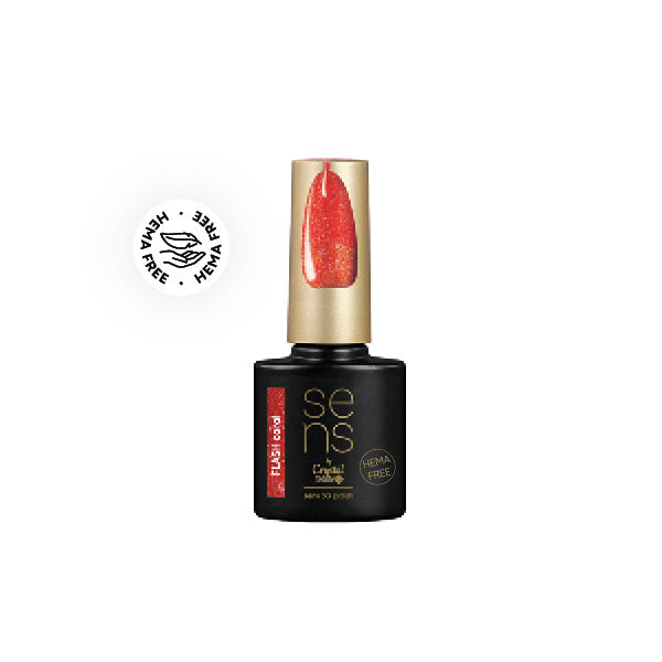 Sens 3G Polish Flash  - Coral - 4ml – Crystal Nails