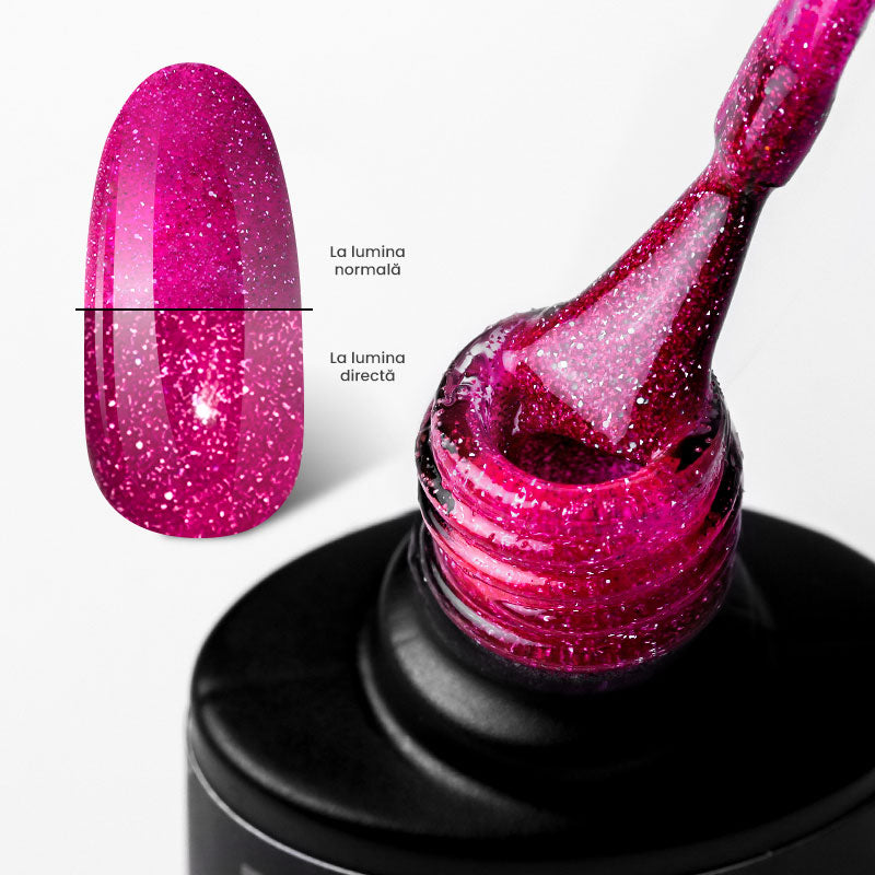 Sens 3G Polish Flash  - Holo Pink - 4ml – Crystal Nails