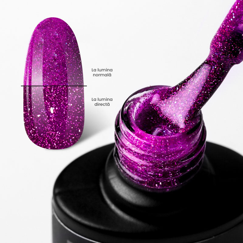 Sens 3G Polish Flash  - Holo Violet - 4ml – Crystal Nails