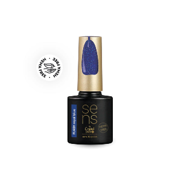 Sens 3G Polish Flash  - Royal blue - 4ml – Crystal Nails