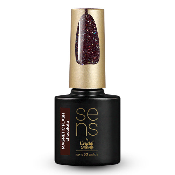 Sens - 3g Polish Magnetic Flash  - Chocolate - 4ml – Crystal Nails