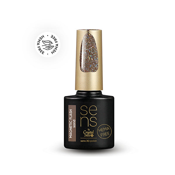 Sens - 3g Polish Magnetic Flash  - Sand - 4ml – Crystal Nails