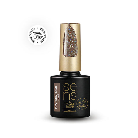 Sens - 3g Polish Magnetic Flash - Sand - 4ml - Crystal Nails