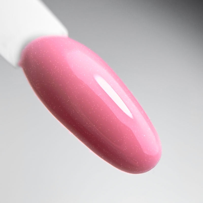 SENS Base gel Flash Hema Free - Milky Pink - 10ml - Crystal Nails - nuanță pe tips