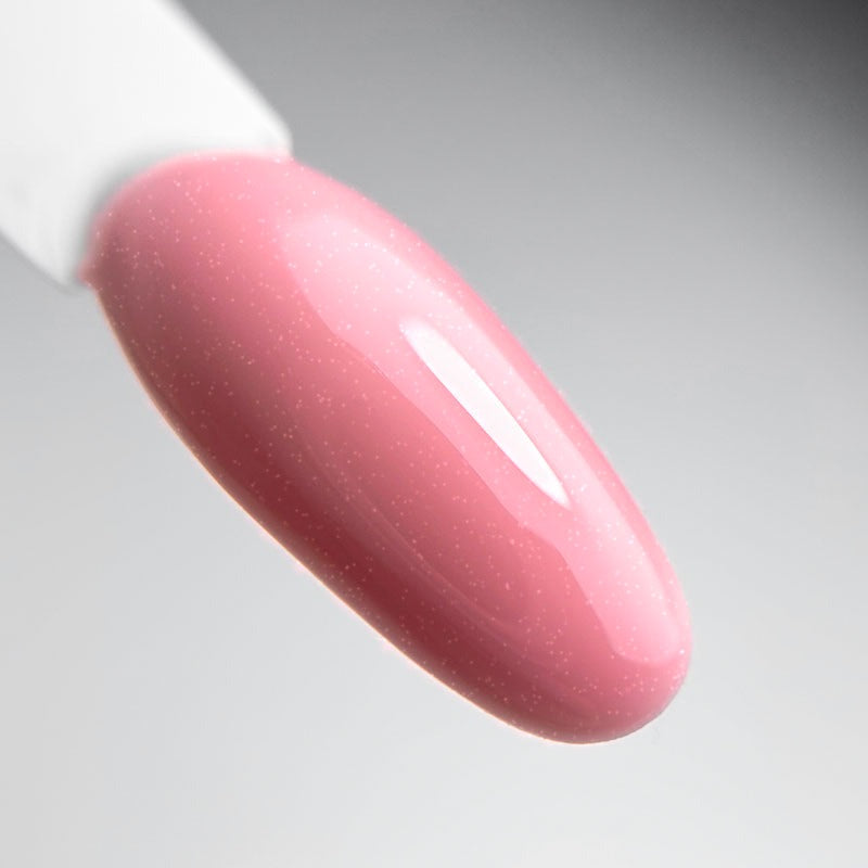 SENS Base gel Flash Hema Free - Milky Rose - 10ml - Crystal Nails - nuanță pe tips
