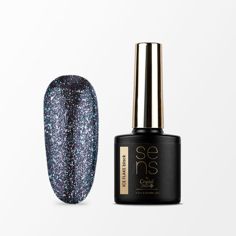 Sens Base Gel - Ice Flake - Black - 10ml - BrillBird