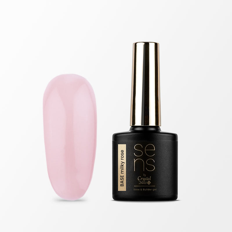 Sens Base Gel - Milky Rose – Crystal Nails