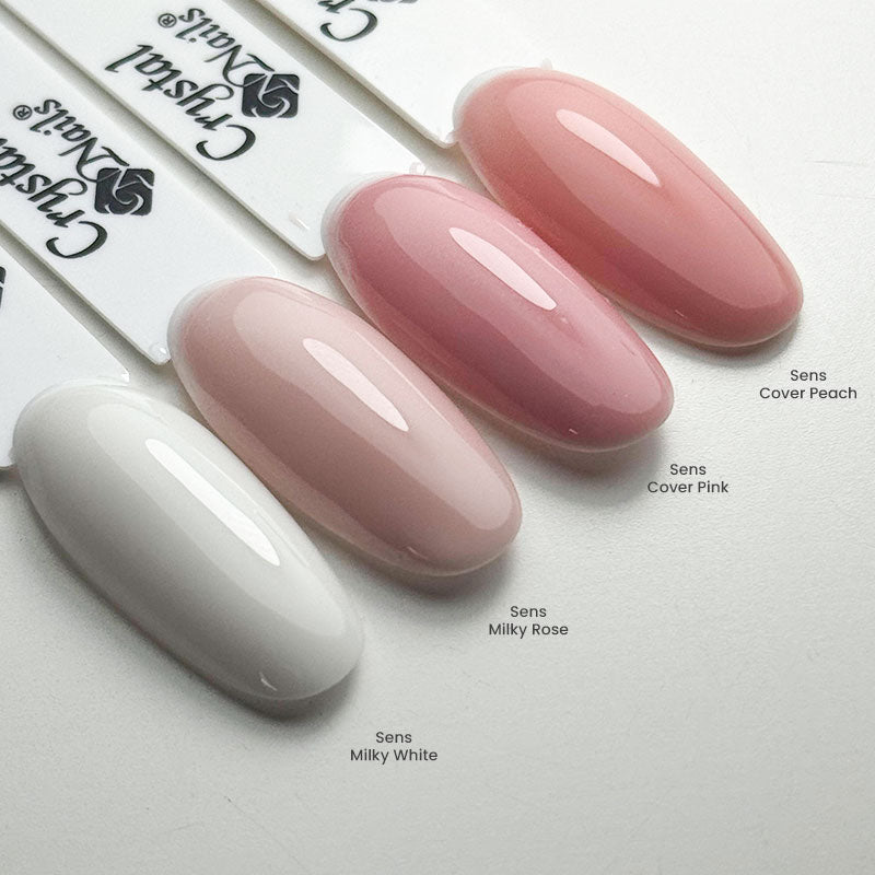 Sens Base Gel - Milky White – Crystal Nails