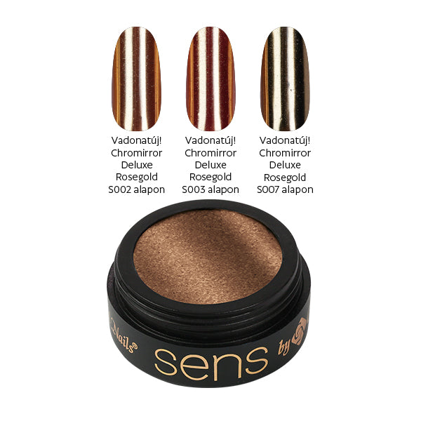 Sens Deluxe Pigment Chromirror - Rosegold – Crystal Nails