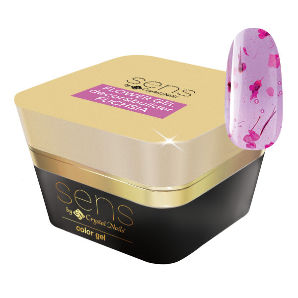 Sens Flower Gel - Fuchsia - 5ml – Crystal Nails