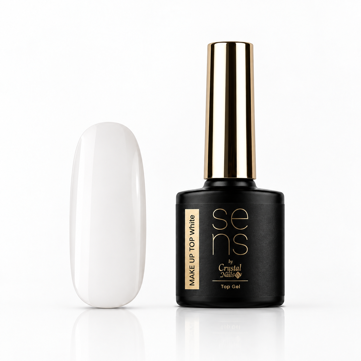 Sens Make Up Top Gel - White - 4ml - Crystal Nails