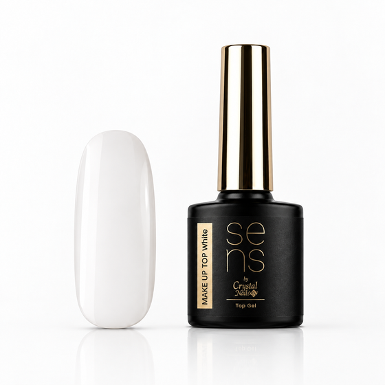 Sens Make Up Top Gel - White - 4ml - Crystal Nails