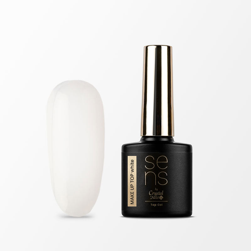 Sens Make Up Top Gel - White - 4ml – Crystal Nails