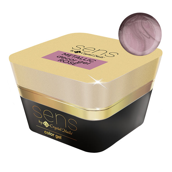 Sens Metallic Gel - Rose - 5ml - BrillBird