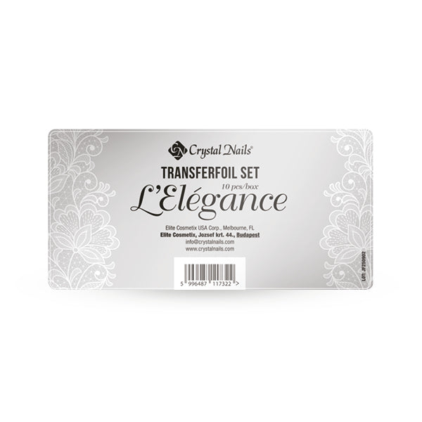 Set Folie De Transfer - Elegance - Crystal Nails