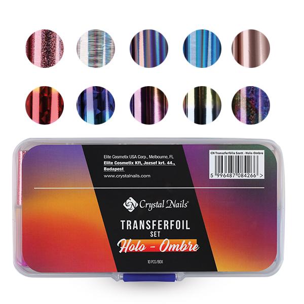 Set Folie De Transfer– Holo Ombre – Crystal Nails