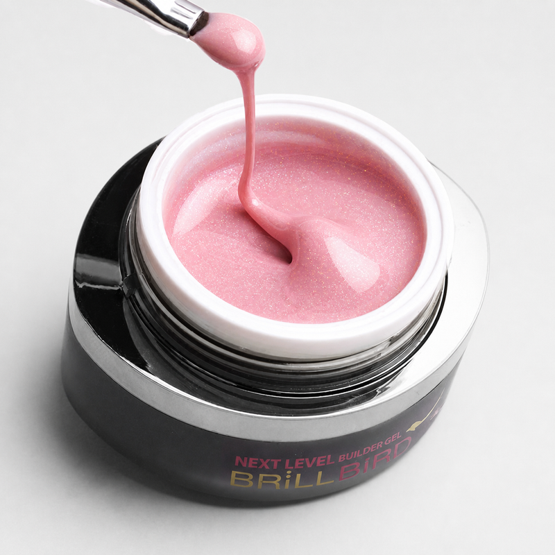 Next Level Builder gel - Shimmer Blush - BrillBird