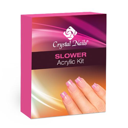Slower Acrylic Powder Kit – Crystal Nails