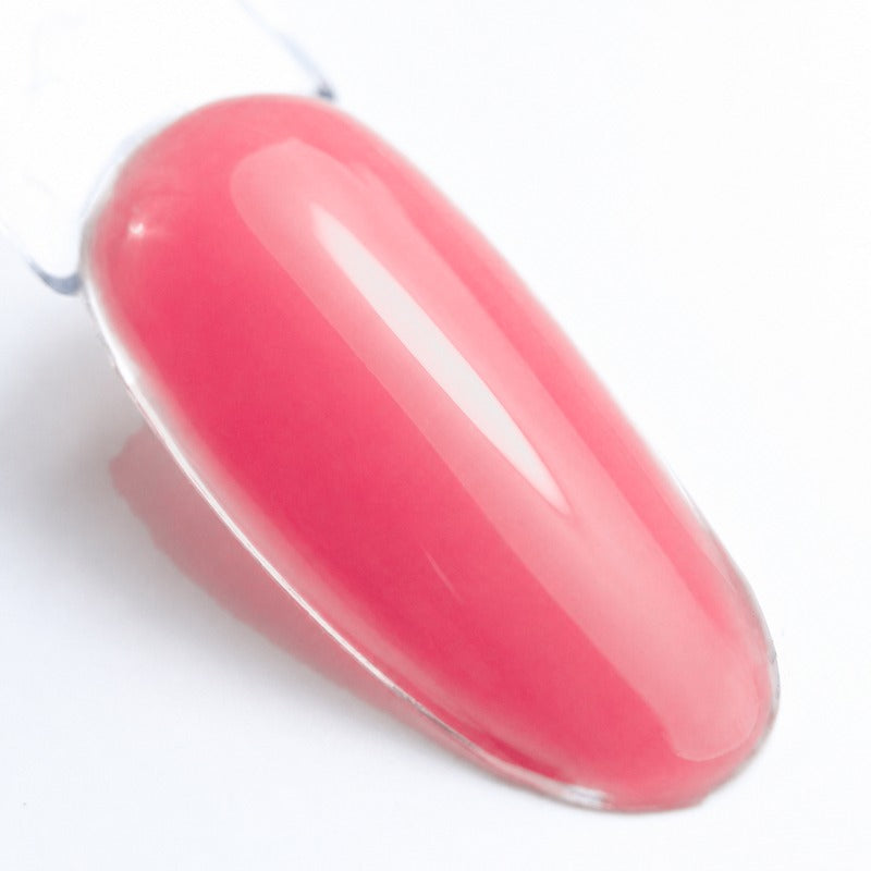 Soft Touch Builder Gel - Antique Rose - 15ml - BrillBird - nuanță pe tips