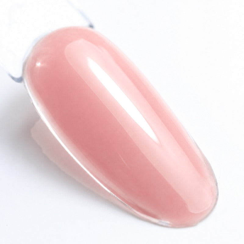 Soft Touch Builder Gel - Peach Pirouette - 15ml - BrillBird - nuanță pe tips