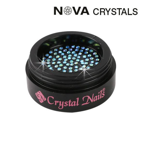 Strasuri Nova Aquamarine Ab Ss3 - 100buc - Crystal Nails