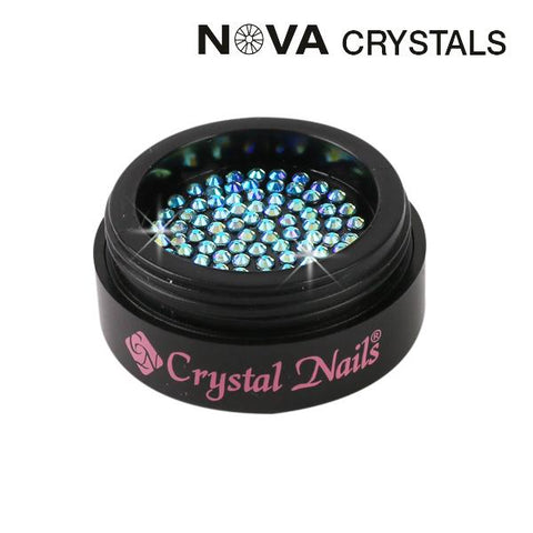 Strasuri Nova Aquamarine Ab Ss5 - 100buc - Crystal Nails