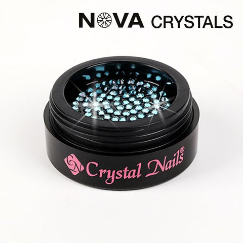 Strasuri Nova Aquamarine Ss5 - 100buc - Crystal Nails