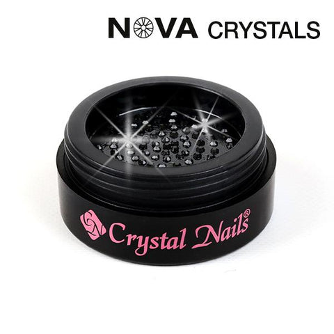 Strasuri Nova Black Ss3 - 100buc - Crystal Nails