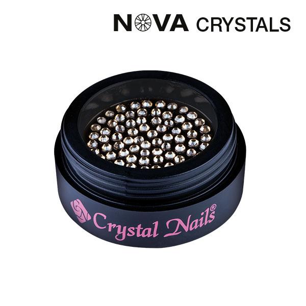 Strasuri Nova Champagne Ss5 - 100buc – Crystal Nails