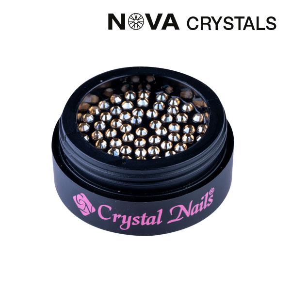 Strasuri Nova Champagne Ss8 - 100buc – Crystal Nails