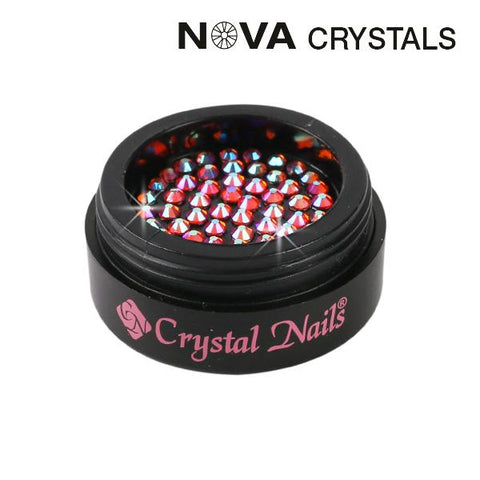 Strasuri Nova Coral AB SS8 - 100buc - Crystal Nails