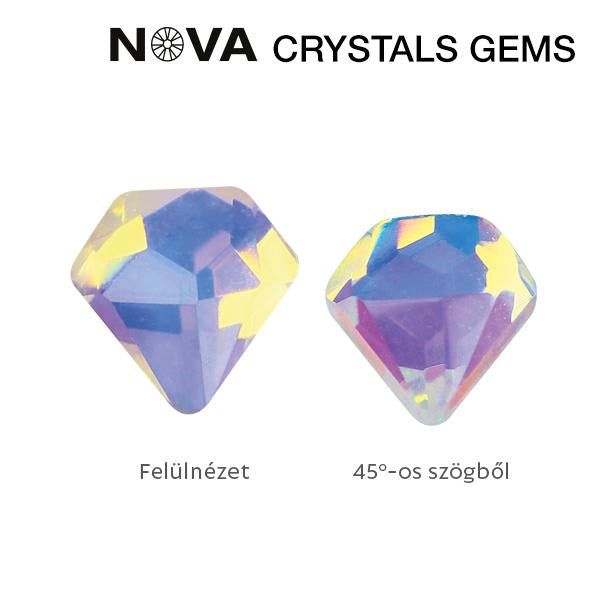 Strasuri Nova Gems Diamant 5 Mm Aurora - 10buc – Crystal Nails