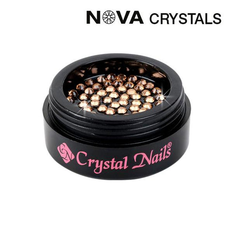 Strasuri Nova Light Peach Ss8 - 100buc - Crystal Nails