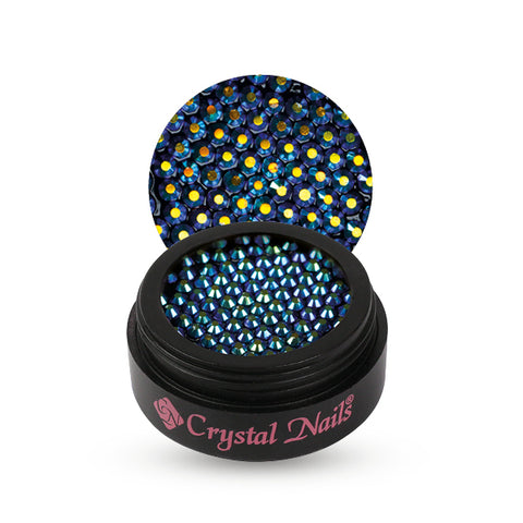 Strasuri Nova Peacock Feather SS8 - OUTLET - 100buc - Crystal Nails
