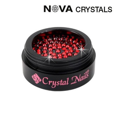 Strasuri Nova Red SS8 - 100buc - Crystal Nails
