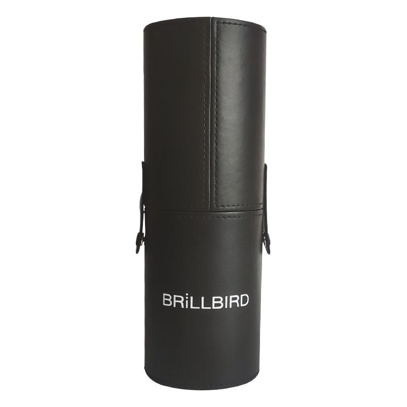 Suport cilindric negru pentru pensule - BrillBird