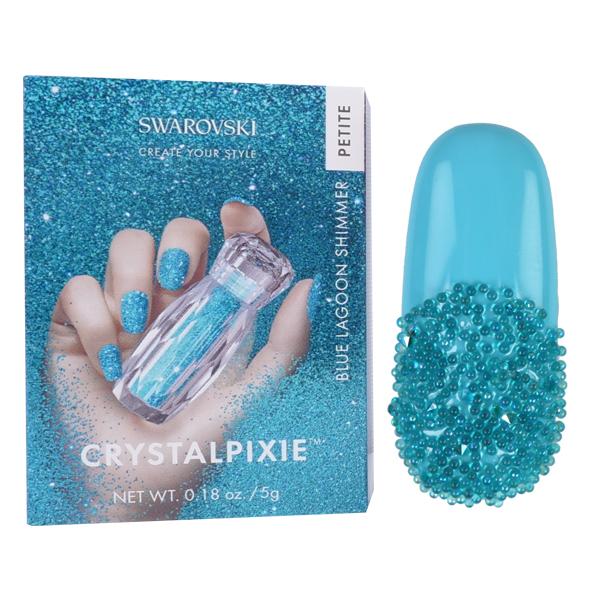 Swarovski Crystal Pixie -Petite Lagoon Shimmer - 5G * – Crystal Nails