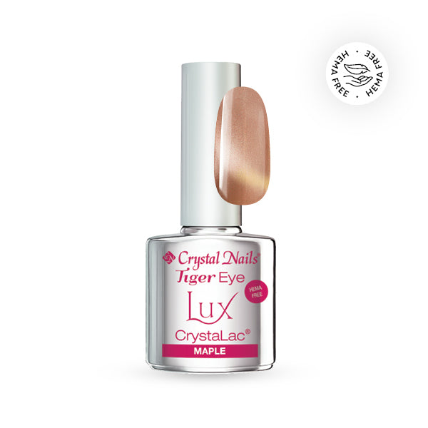 Tiger Eye Lux CrystaLac - Maple - 4ml – Crystal Nails