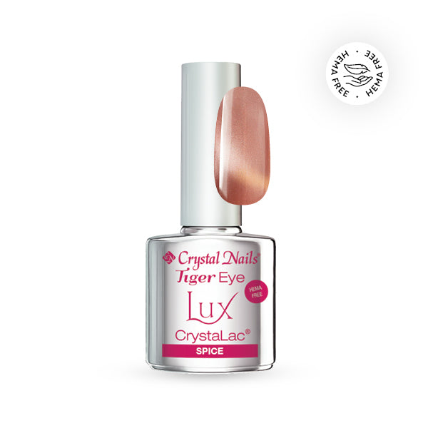 Tiger Eye Lux CrystaLac - Spice - 4ml – Crystal Nails