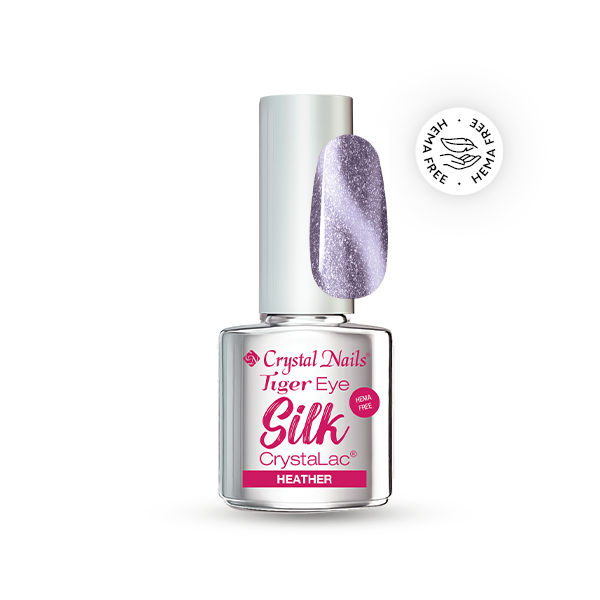 Tiger eye silk crystalac  - Heather - 4ml – Crystal Nails