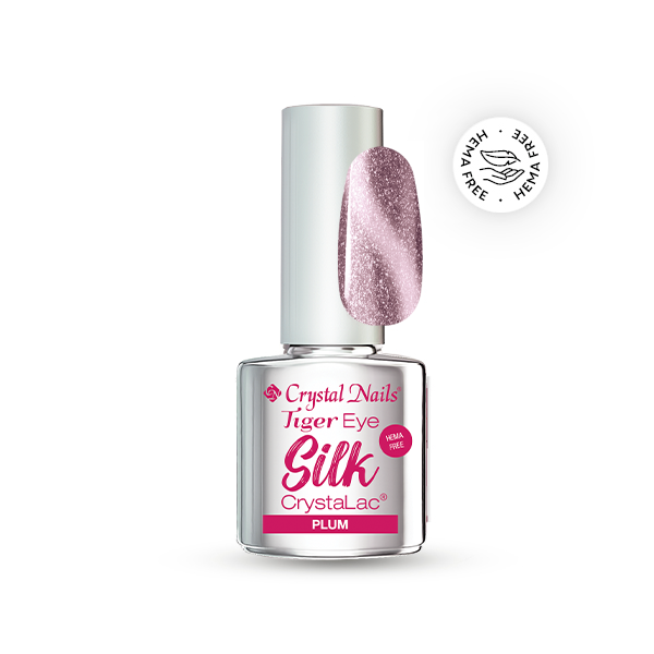 Tiger Eye Silk Crystalac  - Plum - 4ml – Crystal Nails