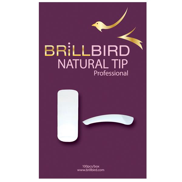 Tip Natural 50buc #9 - BrillBird