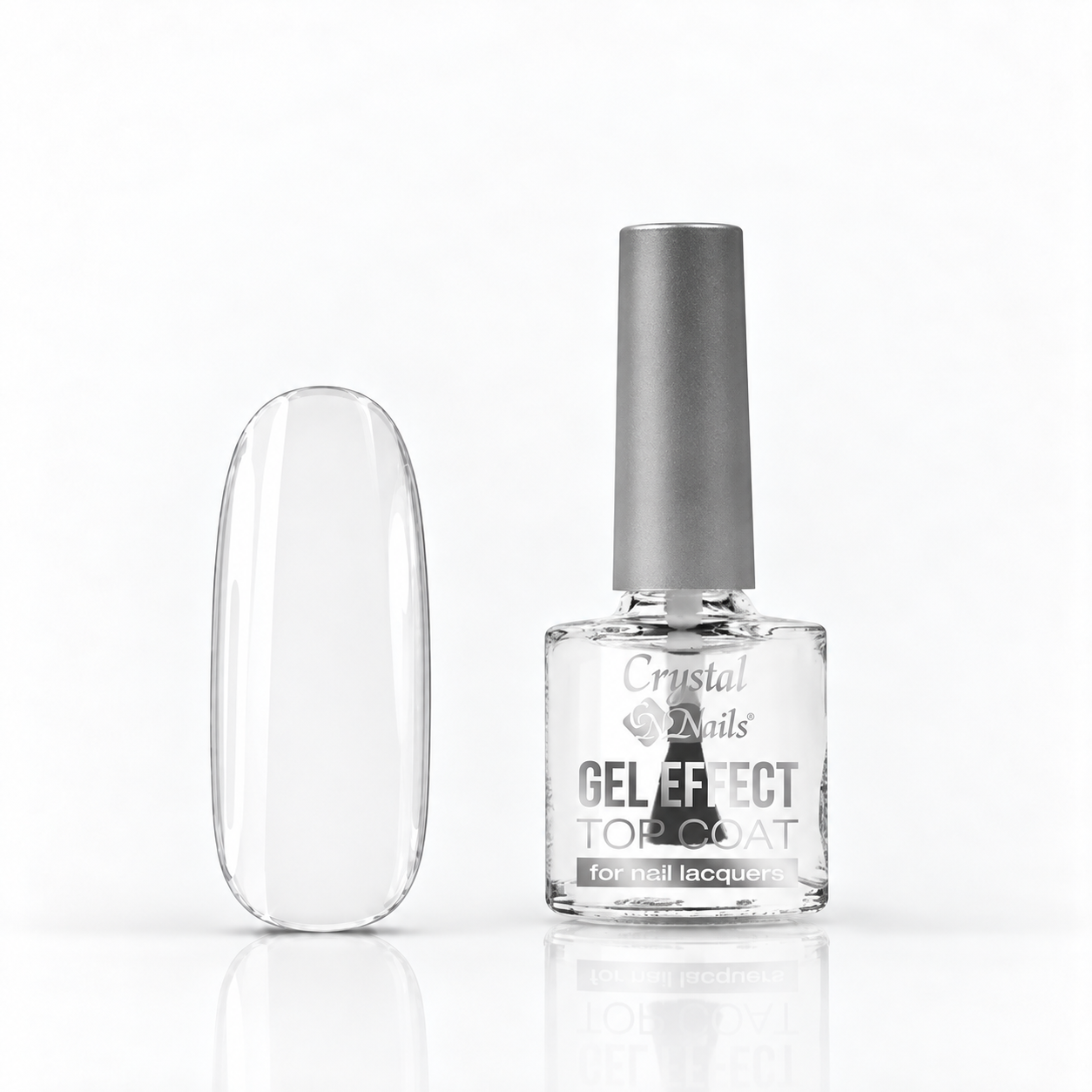 Top Coat Gel Effect - 10ml - Crystal Nails